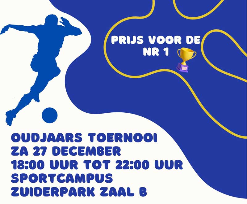 Oudjaarszaalvoetbaltoernooi van Ons Pandje