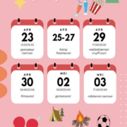 Ons Pandje – Voorjaarsactiviteiten voor jongeren
